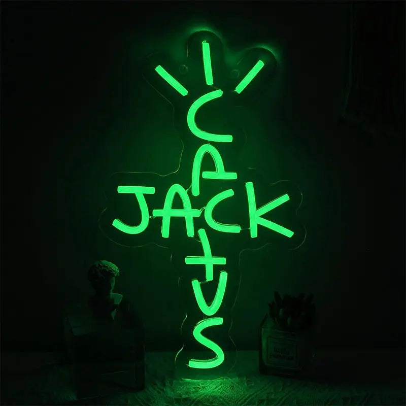 Cactus Jack LED Sign