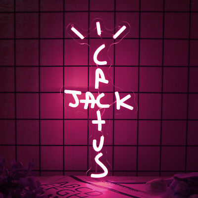 Cactus Jack LED Sign