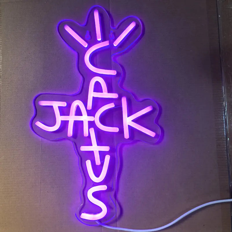 Cactus Jack LED Sign