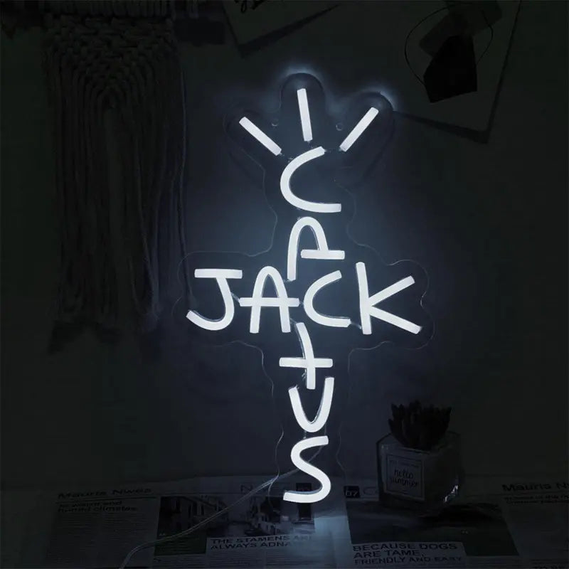 Cactus Jack LED Sign