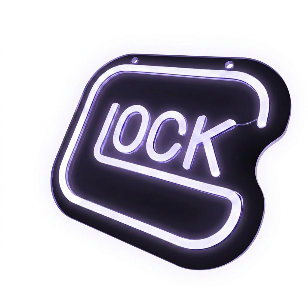 Glock LED Sign