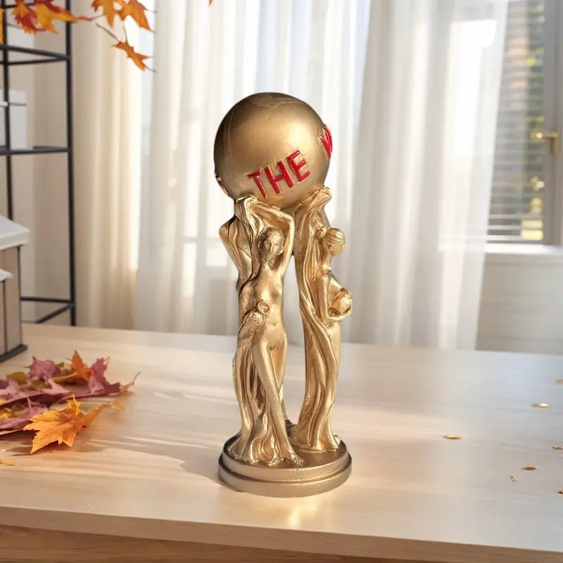 "The World Is Yours" Statue