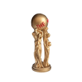 "The World Is Yours" Statue