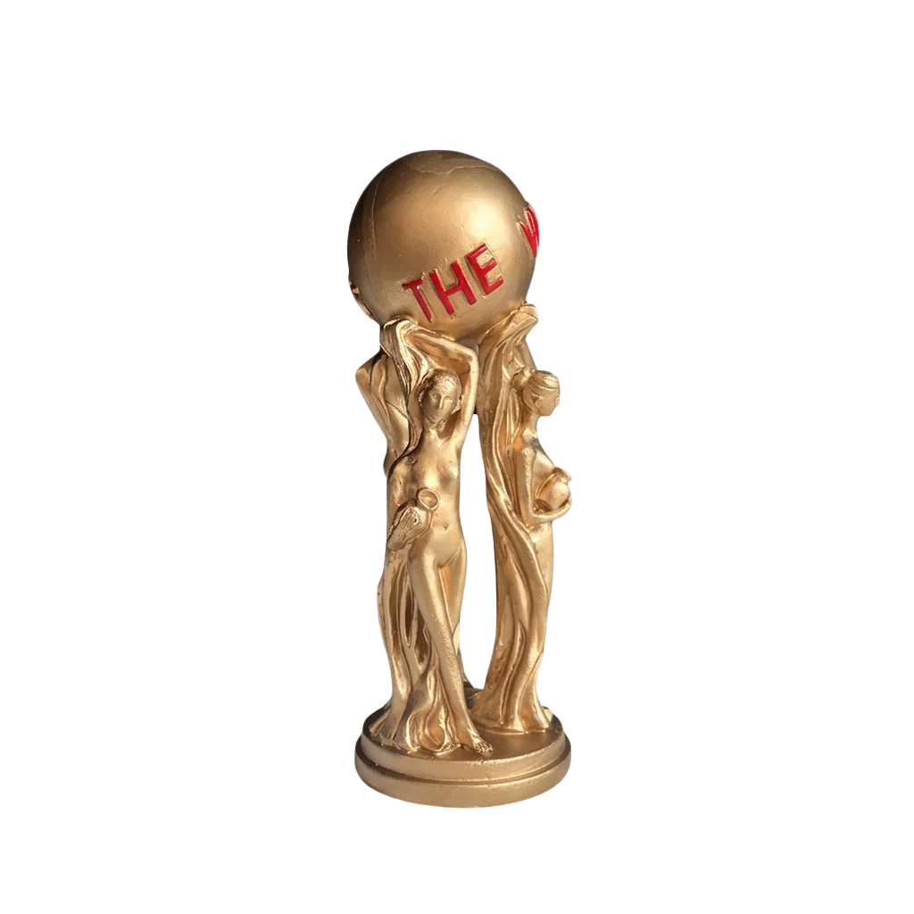 "The World Is Yours" Statue